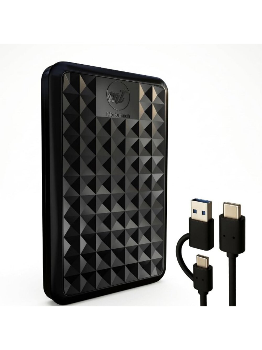 1TB Portable External Hard Drive USB-C/USB 3.1 Slim HDD for Gaming, PC, Mac